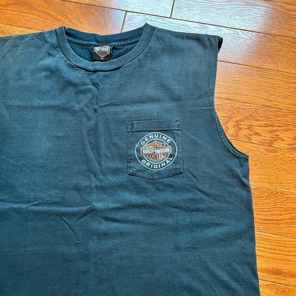 Harley-Davidson pocket Tank Top San Juan Puerto Rico in XL - Picture 2 of 5